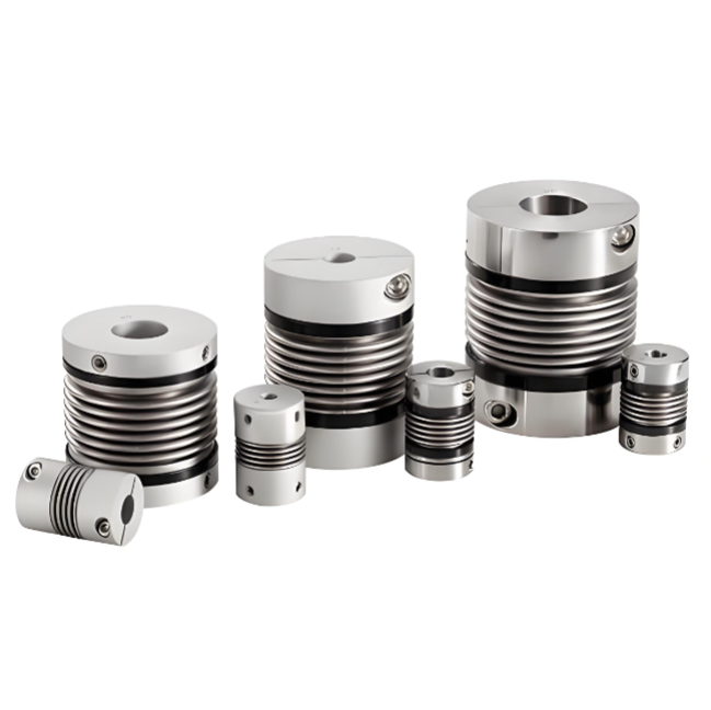 RSK-CPR balgkoppelingen van aluminiumlegering Positionering Schroeftype compenseert radiale hoek- en axiale afwijkingen effectiever
