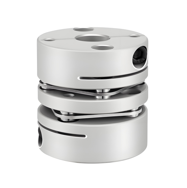 RSK-CPLF Flexibel aluminiumlegering dubbel membraan kort klemtype voor CNC-machine