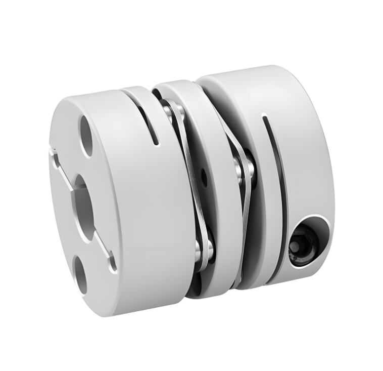 RSK-CPLF Flexibel aluminiumlegering dubbel membraan kort klemtype voor CNC-machine